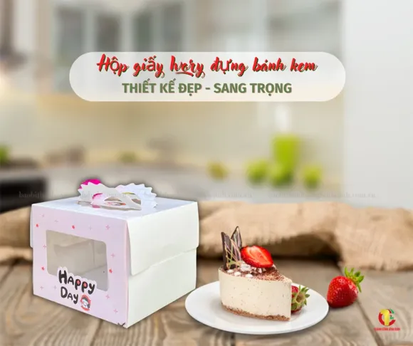 Hộp bánh kem
