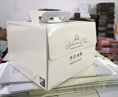 Hộp Bánh Kem - Mẫu 2