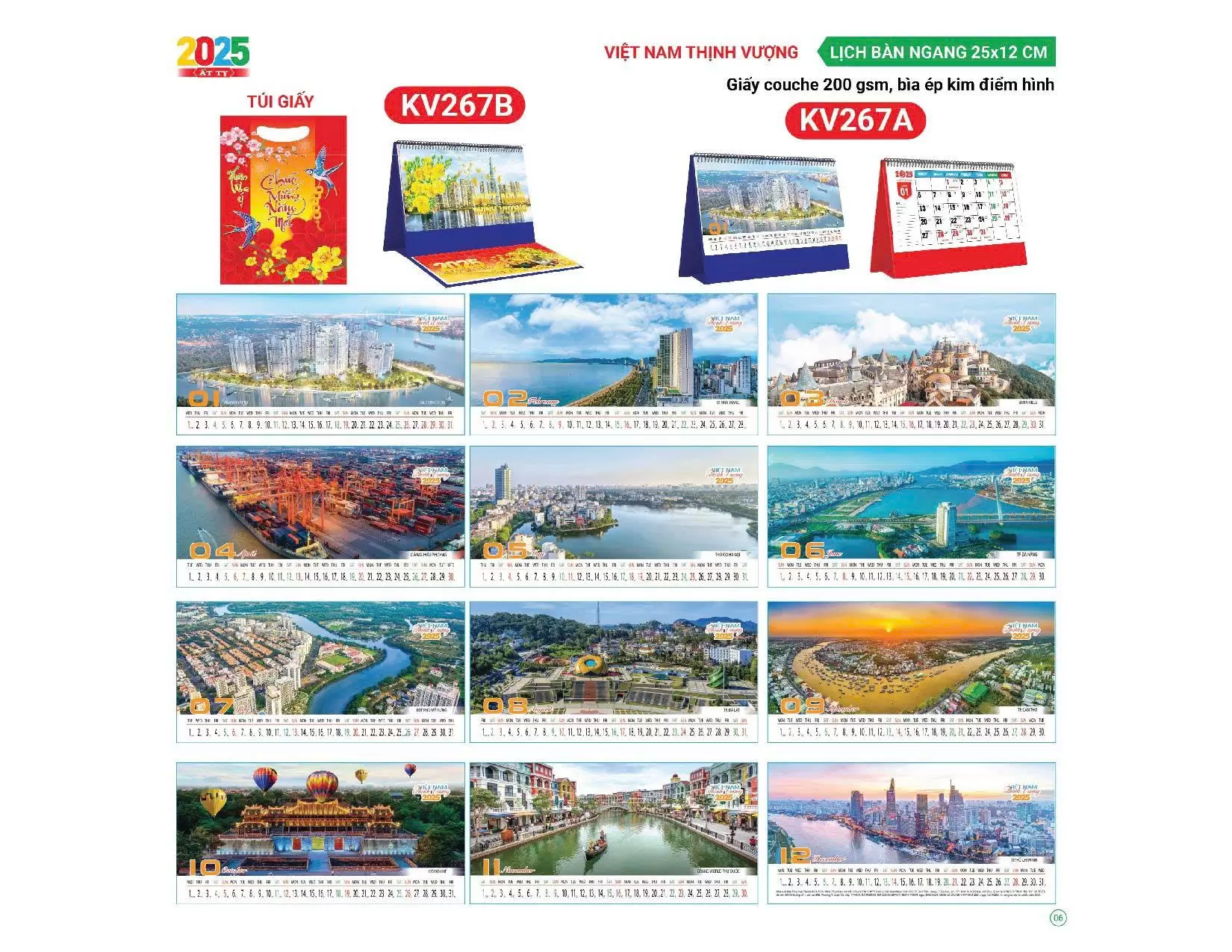 Mẫu Lịch Tết 3