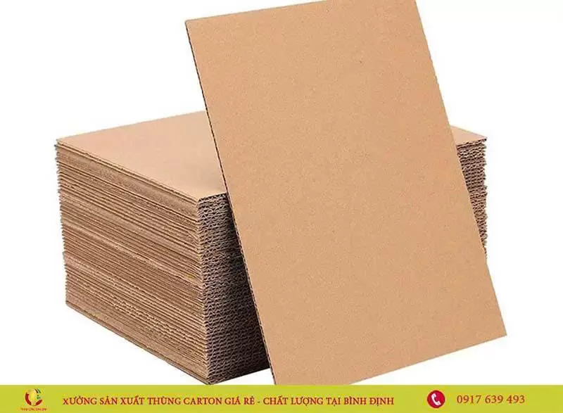 Bìa Carton Phôi Giấy - Mẫu 1