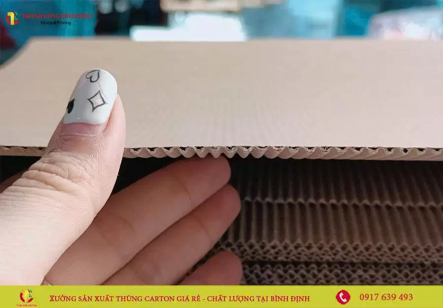 Bìa Carton Phôi Giấy - Mẫu 7