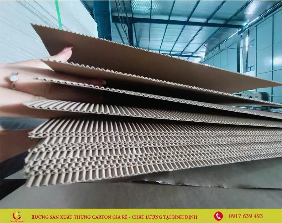 Bìa Carton Phôi Giấy - Mẫu 8